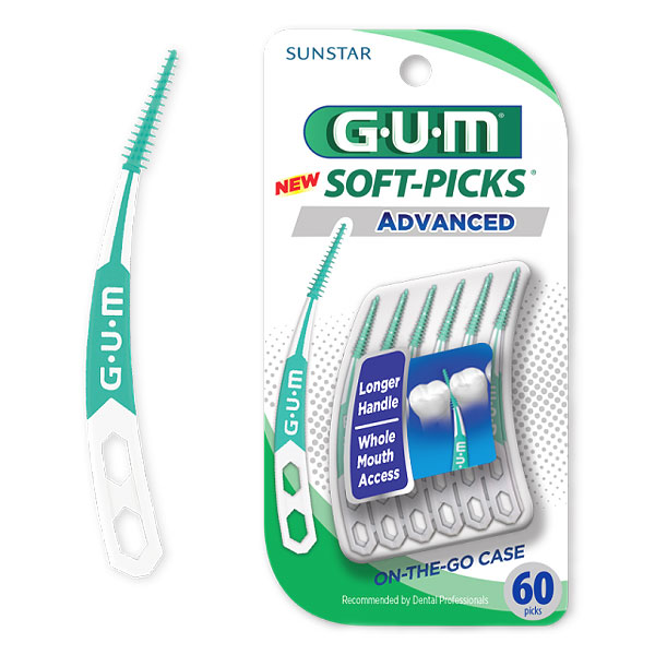 GUM Soft-Picks Advanced - SKU 650 - 60ct